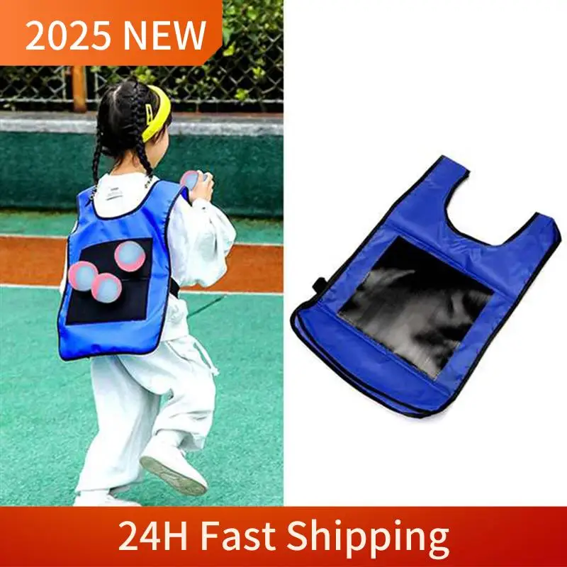 

A49U Eludeball Game Set -5Pcs Kids Eludeball Tag Sticky Vests With 20 Sport Elude Balls For Indoor Outdoor Playground Games