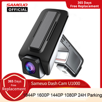 New Sameuo car dvr camera dual lens full 2160p dash cam dual hd 1080p front and rear built in wifi 1000 voice recorder