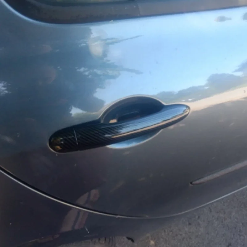 

Door Handle Cover Trim fit for Renault Megane 2 Ii MK2 Handles Covers Plastic Car Accessories Imitation Carbon Fiber
