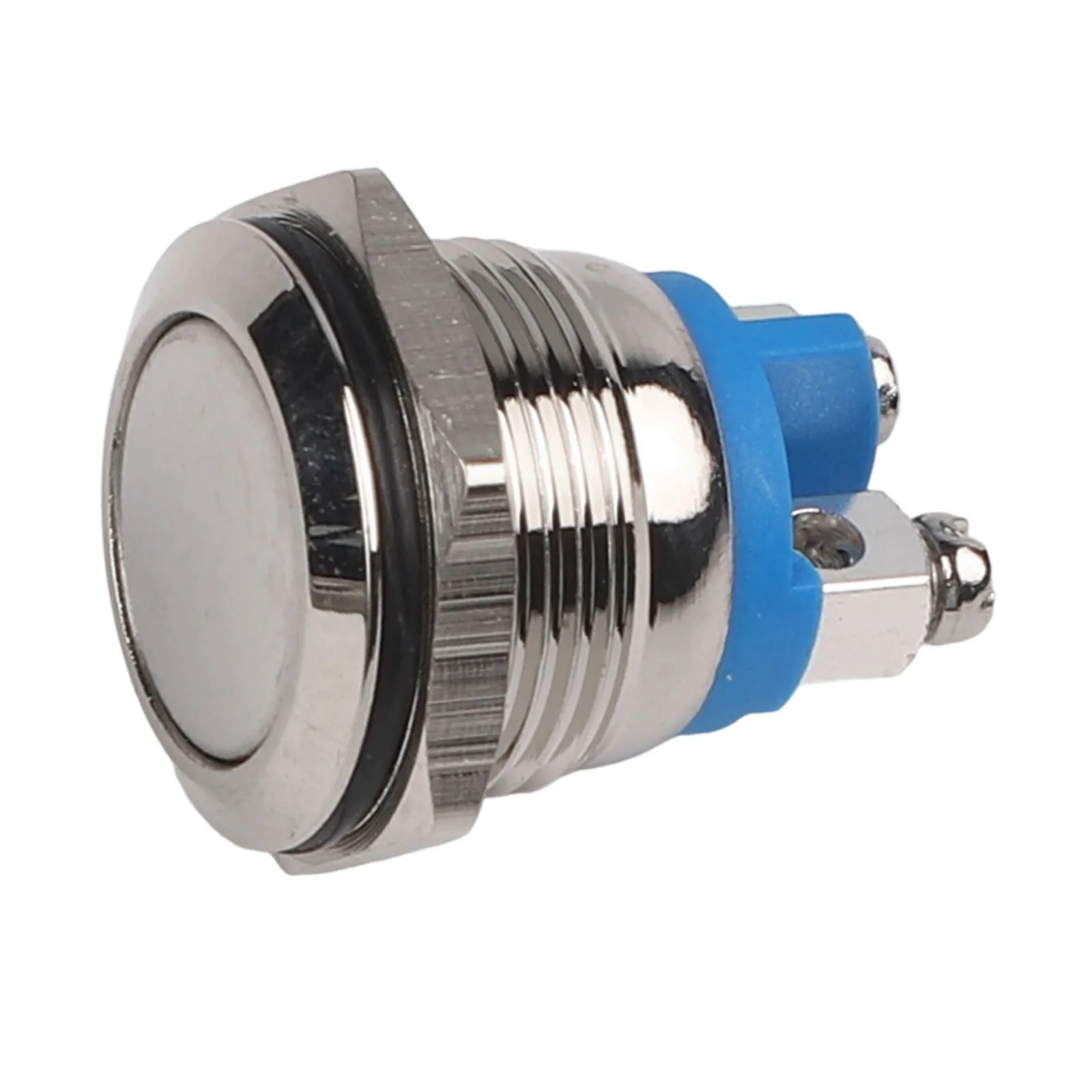 12V Waterproof Momentary Switch 16mm Car Accessories Car Switch Control Switch Welding Screw High Flat Ball Head