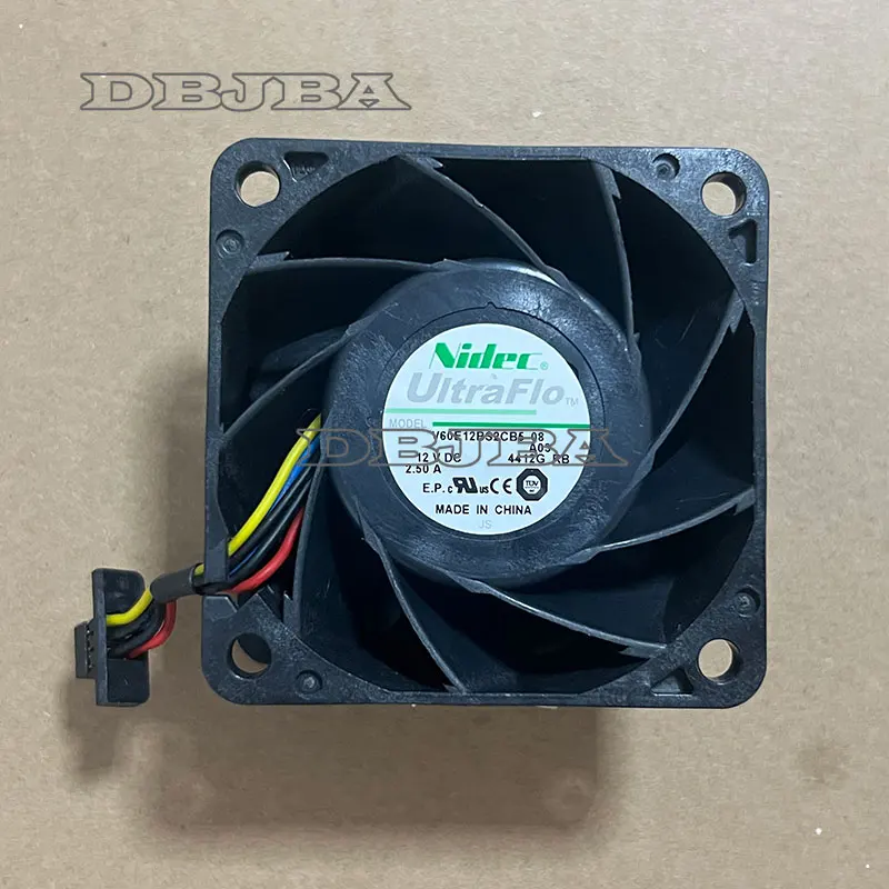 

Laptop Cooling Fan For HP DL380P Gen8 654577-003 662520-001 V60E12BS2CB5-08 12V 2.5A