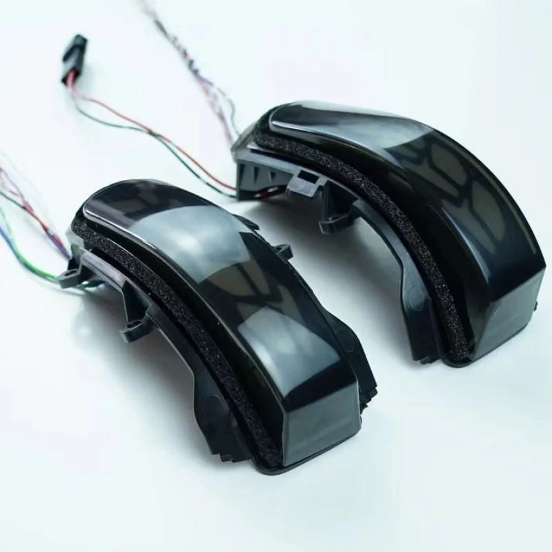 

SAARПодходит для Toyota05-09Model Ruizhi Corolla, зеркало заднего вида, плавный указатель поворота, синий дневные ходовые огни Dragon Sca