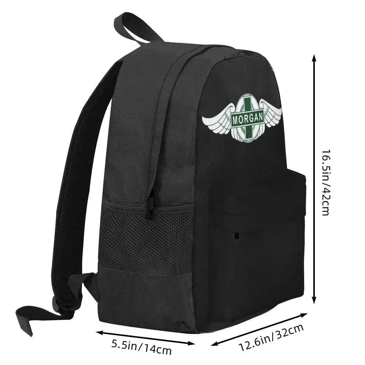 Morgan Motor Car Company Backpacks Boys Girls Bookbag Children School Bags Cartoon Travel Rucksack Shoulder Bag Large Capacity
