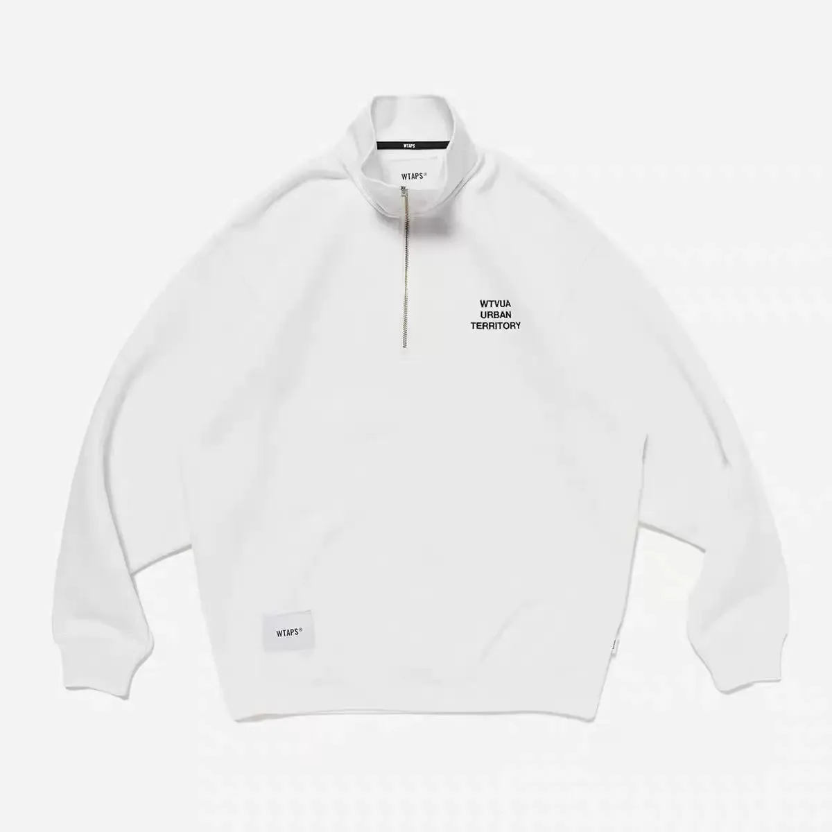 WTAPS Unisex Skull Pattern Knitted Sweater Japanese RetroStreetwear Heavyweight Loose Fit Long Sleeve Casual Couple Pullover Top - view 3