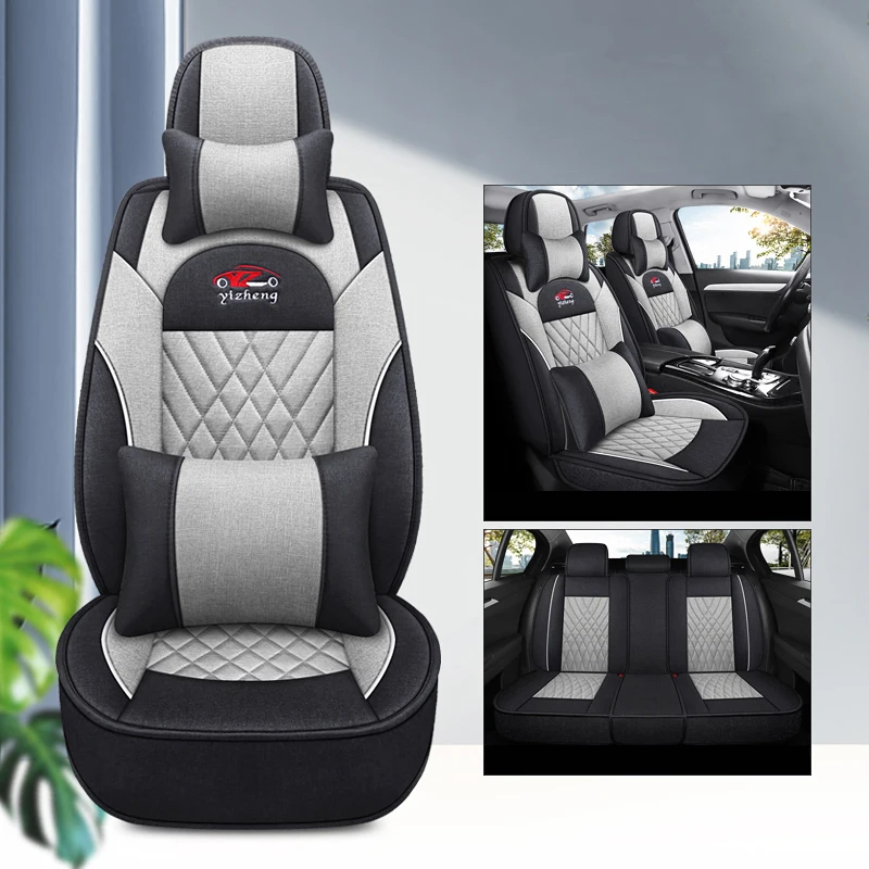 1 шт. универсальные чехлы на автомобильные сиденья для Hyundai HB20 i30 Ioniq 5 Santa Fe Chevrolet Cruze Onix Sail Auto Accesorios Flax Breathable 1 шт. универсальные чехлы на автомобильные сиденья для Hyundai HB20 i30 Ioniq 5 Santa Fe Chevrolet Cruze Onix Sail Auto Accesorios Flax Breathable