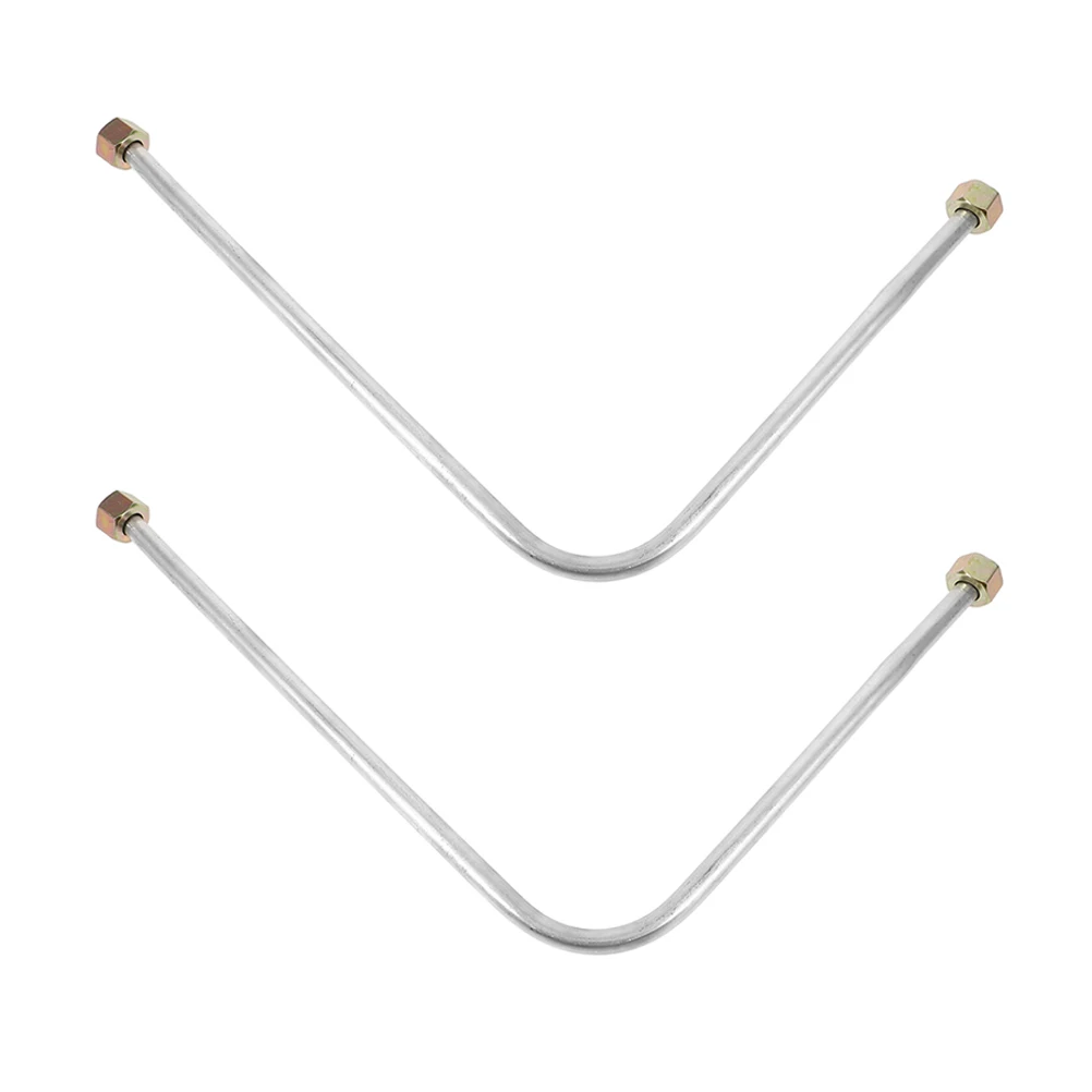 

2pcs Aluminum Air Compressor Exhaust Pipe Replacement Quick Connect Industrial Grade Discharge Tube Noise for Automotive