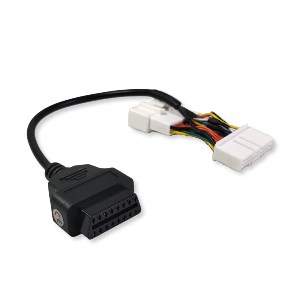 A+ Quality For Tesla 26pin Cable to 16 Pin OBD2 Convertor Connector Conversion Cable OBD Adapter Diagnostic Electronic Cable