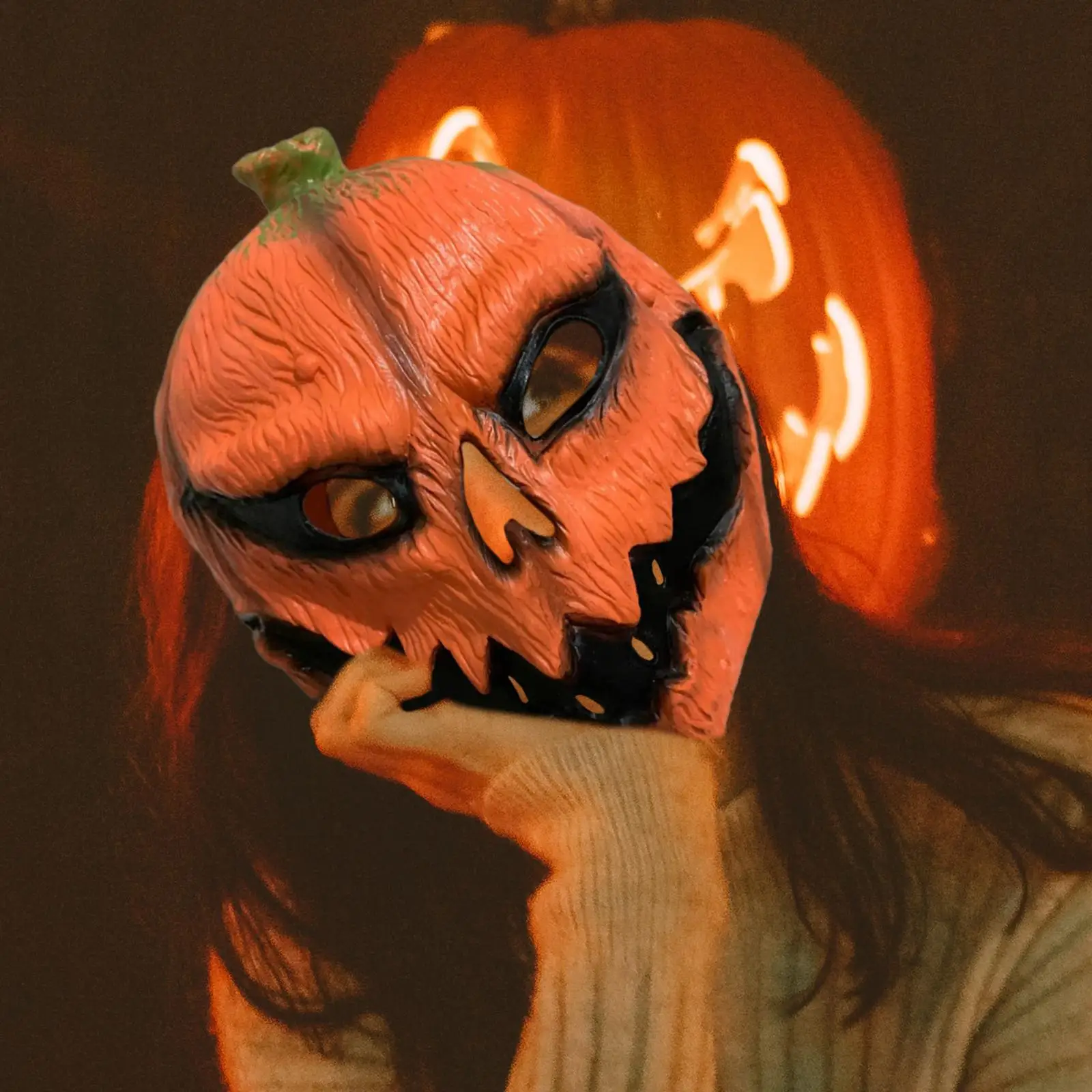 قناع الهالوين التنكرية للحفلات التنكرية للبالغين برأس كامل للمرحلة