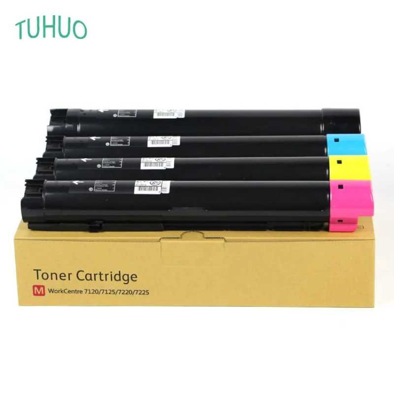 1PCS C7120 Toner Cartridge For Xerox WorkCentre 7120 C7125 C7220 C7225 DocuCentre IV C2260 C2263 C2265 Compatible 006R01824-1827