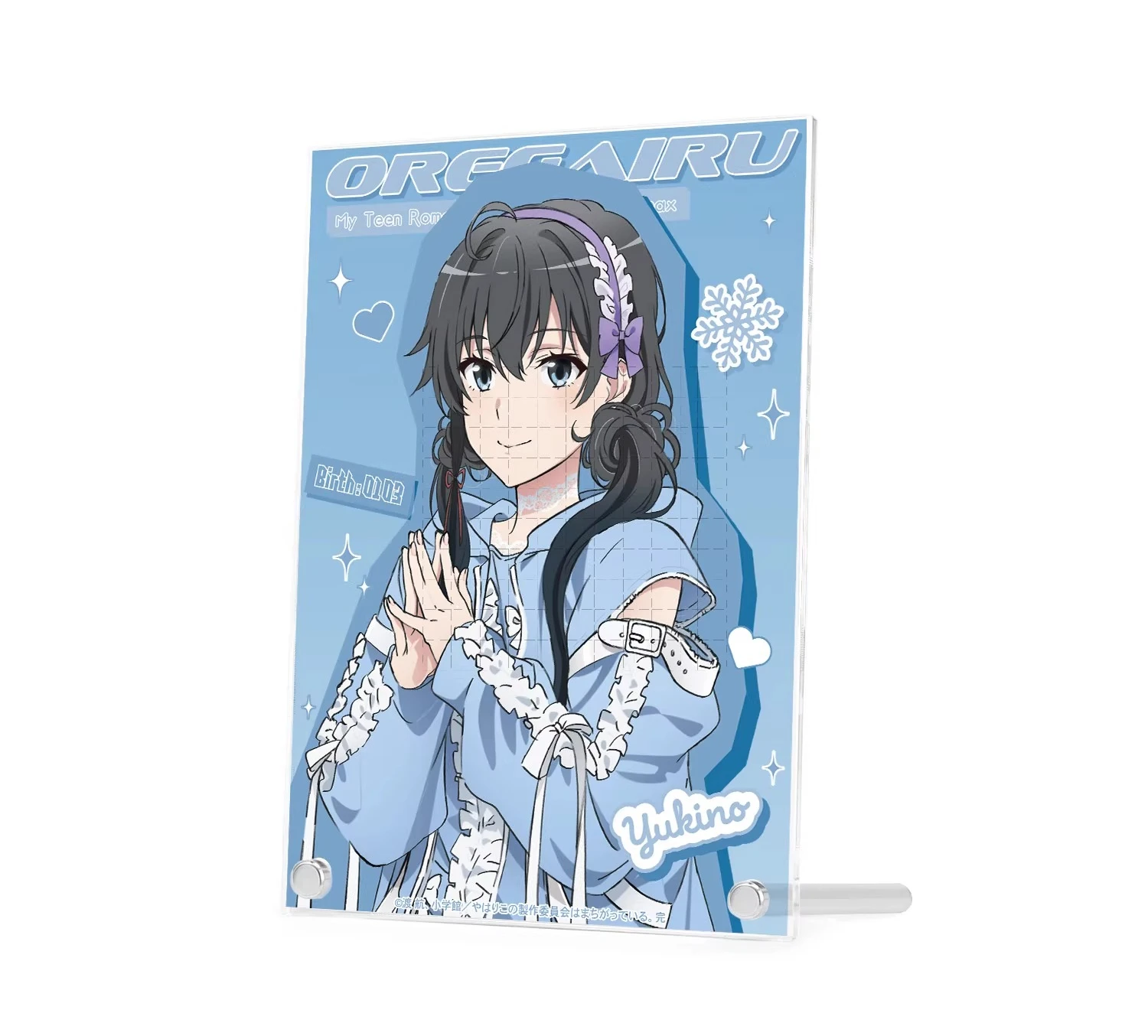 Gioco Yui Yuigahama Yukino Yukinoshita Acrilico Stand Doll Anime Iroha Isshiki Figura Modello Cosplay Giocattolo per il Regalo