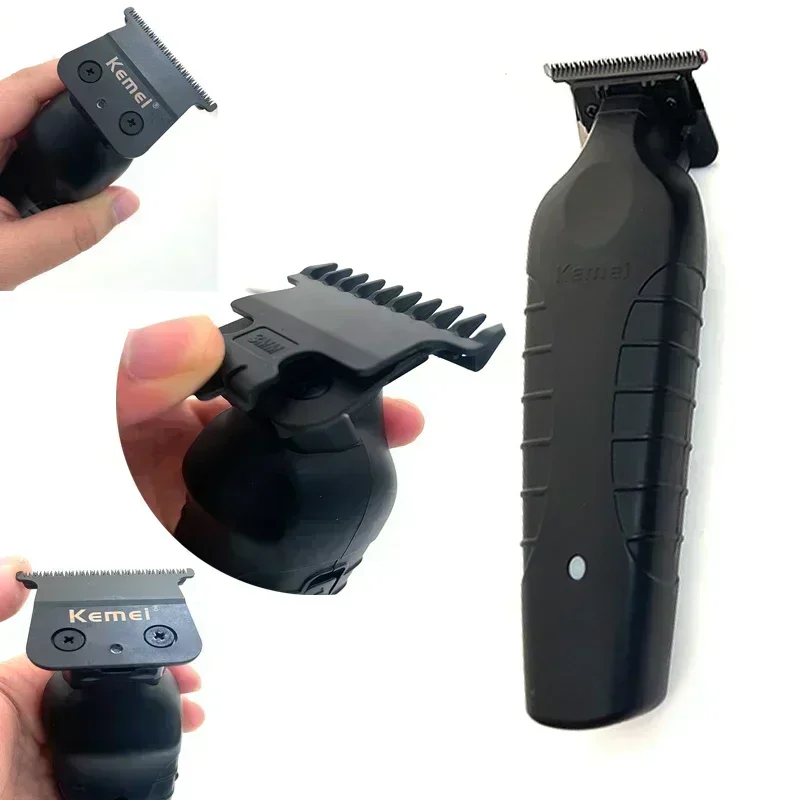 

Kemei KM-2299 Men's Hair Clipper Professional Electric Hair Clipper USB Rechargeable Barber Trimmer Men's Electric Hair Clipper