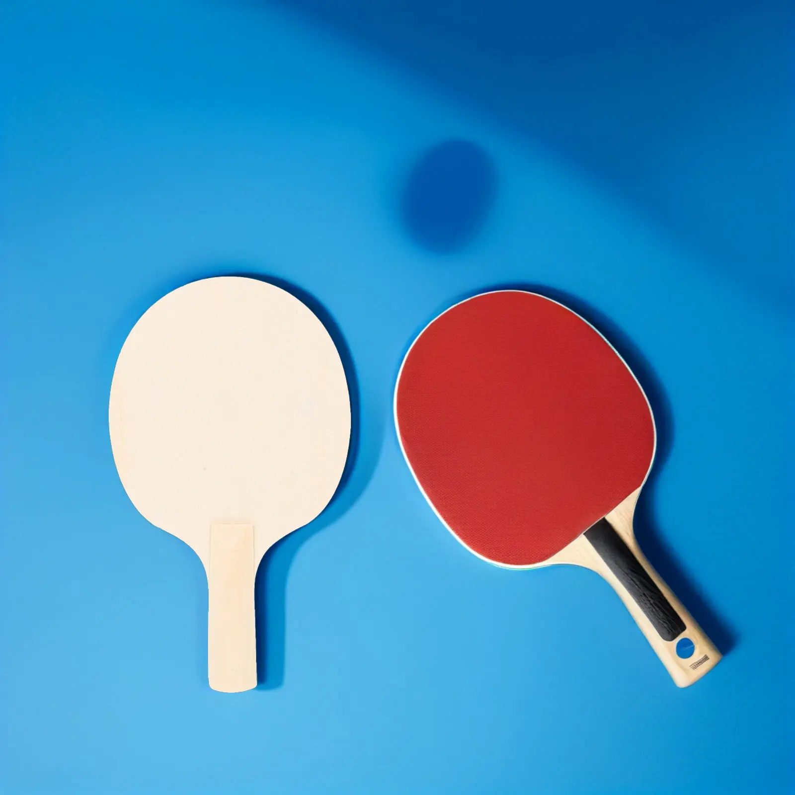 Ensemble de 12 raquettes de tennis de table en bois vierges, à personnaliser soi-même, non peintes, pour la peinture, le design personnalisé, l'entraînement et les activités pour jeunes.