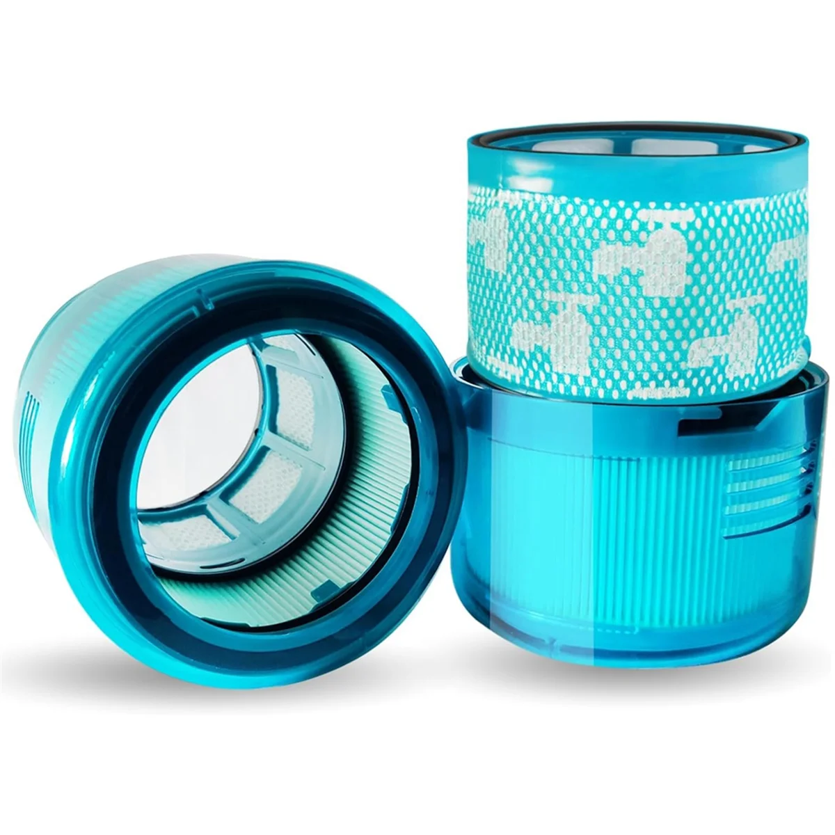 AC66 แผ่นกรอง HEPA ทดแทนสําหรับเครื่องดูดฝุ่นไร้สาย Dyson Gen5, นํากลับมาใช้ใหม่ได้และล้างทําความสะอาดได้