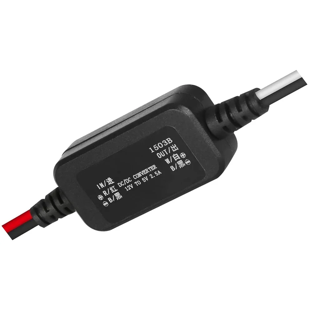 Low-Voltage Applications Installation Line Length 13cm DC Voltage Reducer 2.5a Dc Voltage Regulator Waterproof Converter