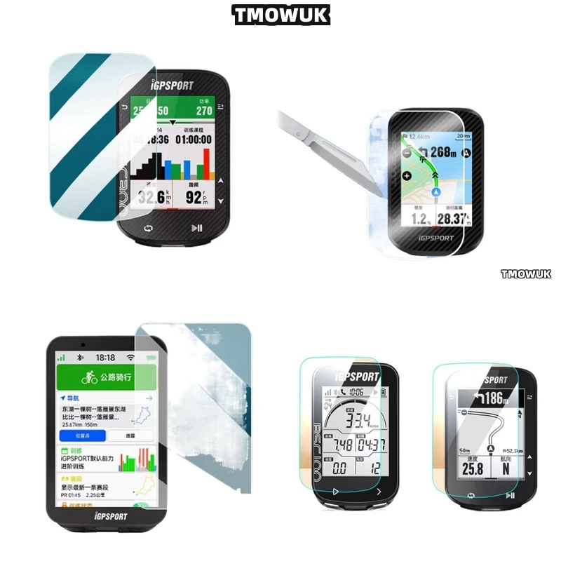 

For IGPSPORT BSC300 300T BSC200S IGS800 BSC200 - Premium 9H HD Tempered Glass Screen Protector