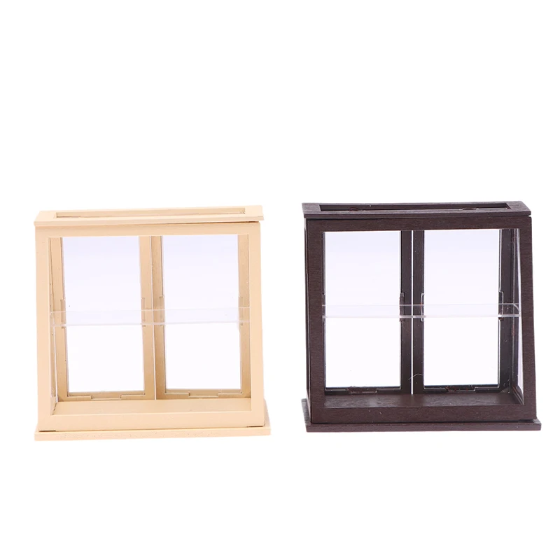 1:12 Dollhouse Miniature Display Cabinet Cake Cabinet Mini Bread Rack Cupboard Storage Shelf Model Kitchen Furniture Decor Toys