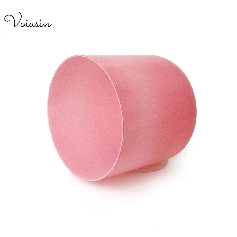 

6/7/8Inch Watermelon Red, New Clear Quartz Crystal Singing Bowl Top Level Sound Therapy Meditation Relaxing Bowl 440/432hz Set