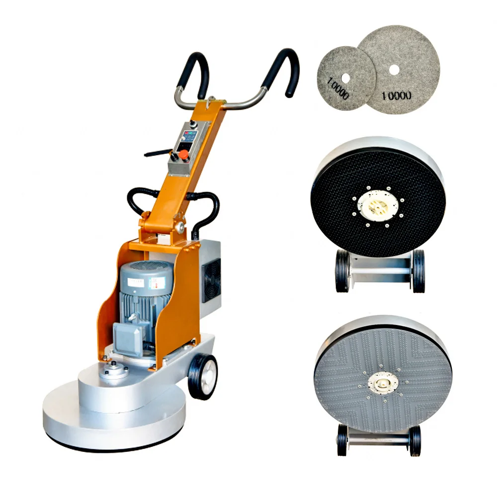 220V/380V High Speed Concrete Terrazzo Floor Polishing Machine 20 Inch Polisher