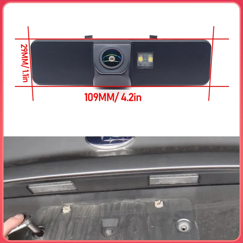 Car Rear View Camera For Subaru Legacy Sedan Legacy BL BP Liberty Sedan Full HD Night Vision Reverse Parking Camera Waterproof