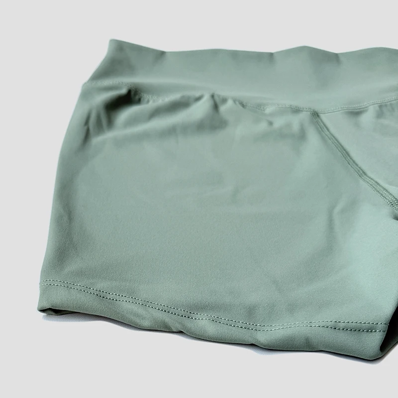 Pantalons pour femmes Jogging en plein air Leggings doux femme salle de Sport taille haute cyclisme Fitness Sport Shorts respirant course collants courts