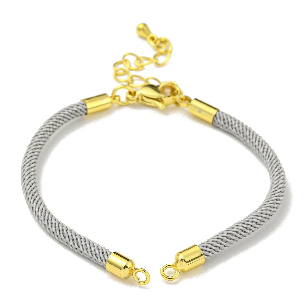PandaHall 20-teiliges Nylon-Armband-Set, umweltfreundliche Messingbeschläge mit Karabinerverschlüssen für die Herstellung von DIY-Schmuckarmbändern – Detail 20