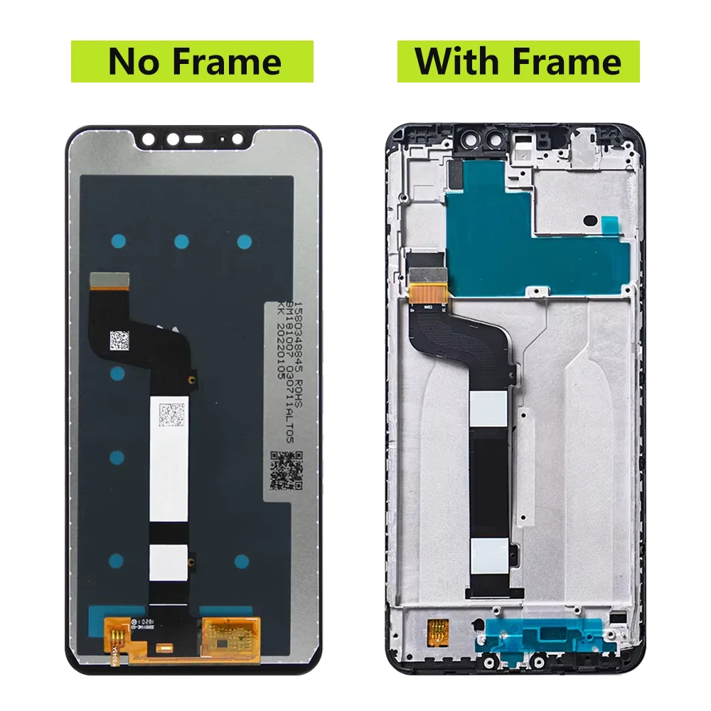 Screen For Xiaomi Redmi Note 6 Pro LCD Display Touch Screen Digitizer For Redmi Note6 Pro Display Assembly Replacement M1806E7TG