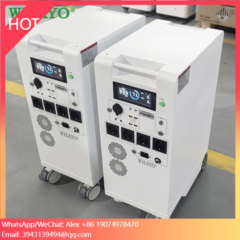 

5KW 5KWh Hybrid Power Station With Ultra-Fast Charging For Rural African Families