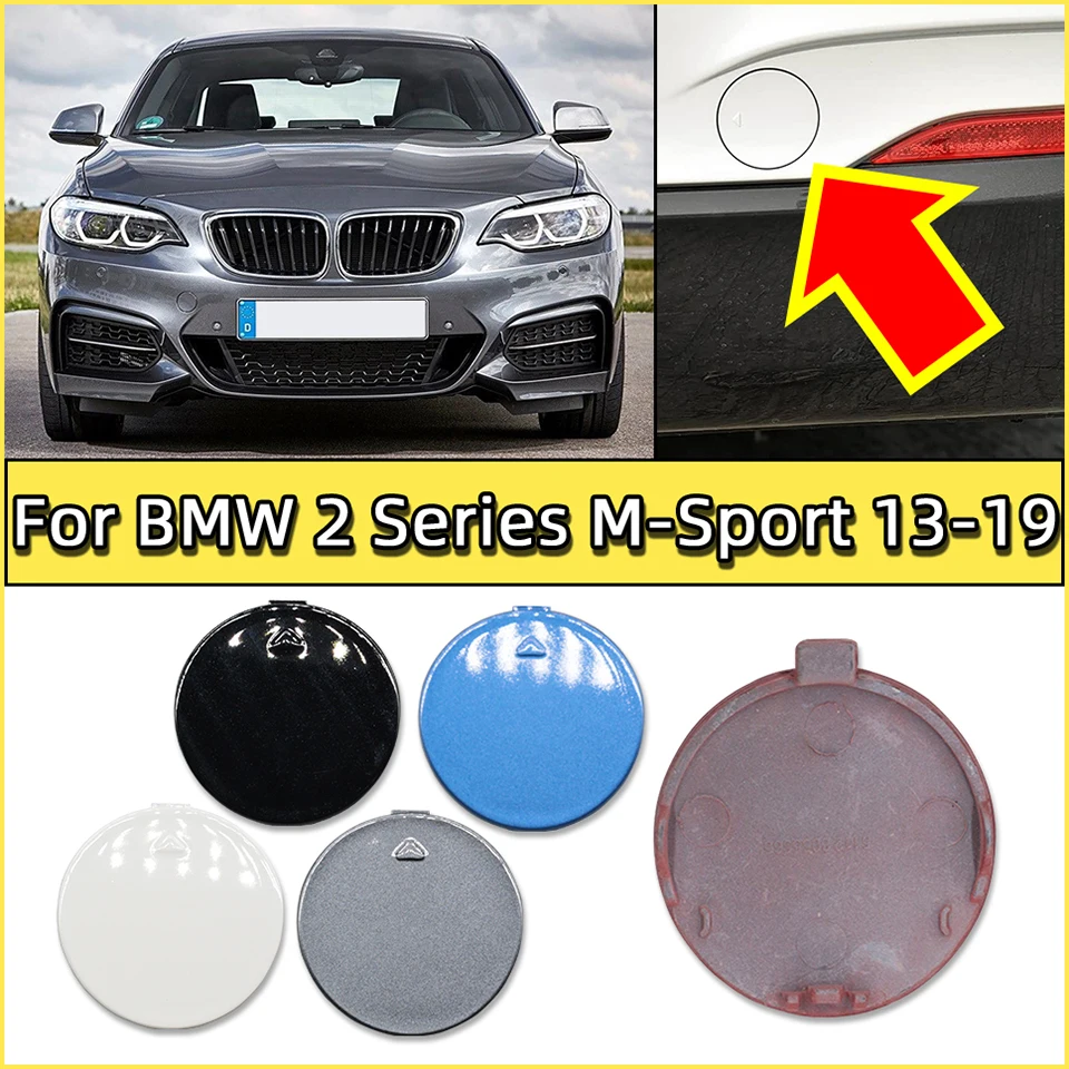 Rear Bumper Hauling Trailer Cover Shell Tow Hook Cap For BMW 2 F22 F23 M 2013 2014 2015 2016 2017 2018 2019 2019 51128055964
