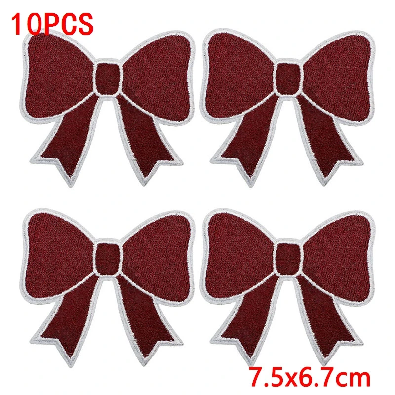 10 Stück Cheerleading-Pailletten-Stern-Aufnäher zum Aufbügeln für Kleidung, Cheer-Schleifen-Herz-Applikationen für Jacken, DIY – Detail 29