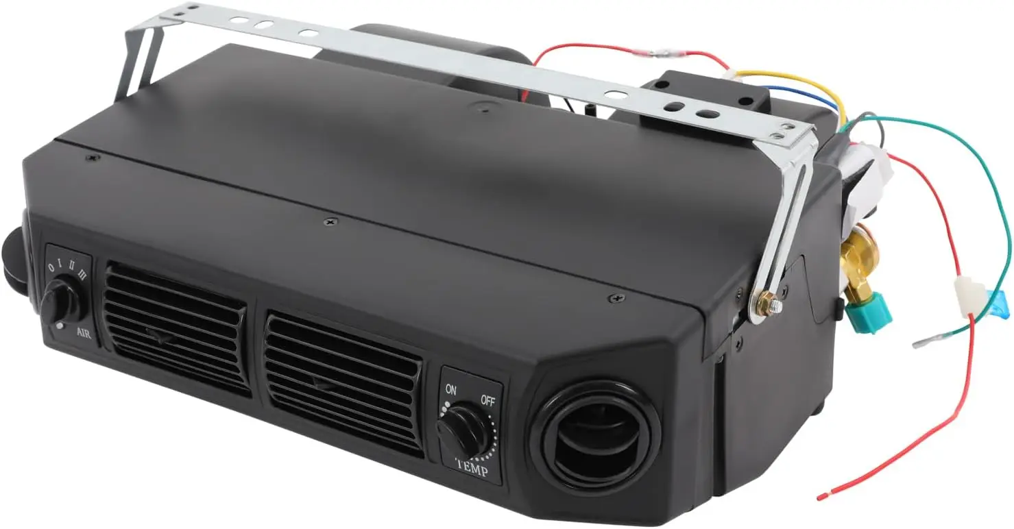 Evaporatore per climatizzazione, evaporatore per condizionatore d'aria per auto da 12 V, evaporatore per auto per tutti i tipi di auto (compressore non incluso)
