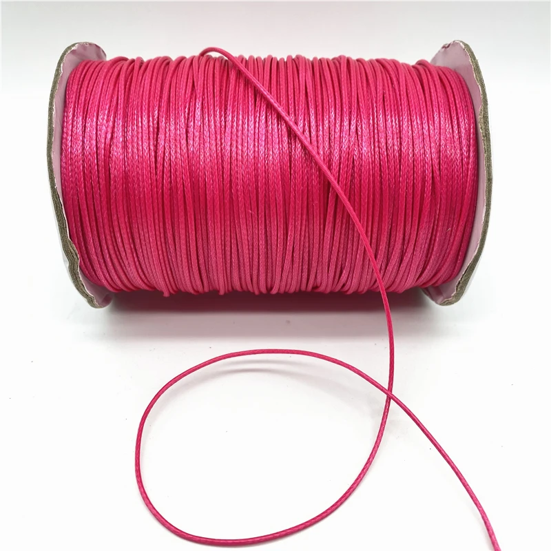 Waxed Cord Rope PU Leather Thread