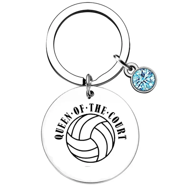 Heiße Volleyball Schlüssel bund Volleyballs pieler Geschenke Schlüssel ringe Volleyball Liebhaber Geschenke Sohn Tochter Geschenk