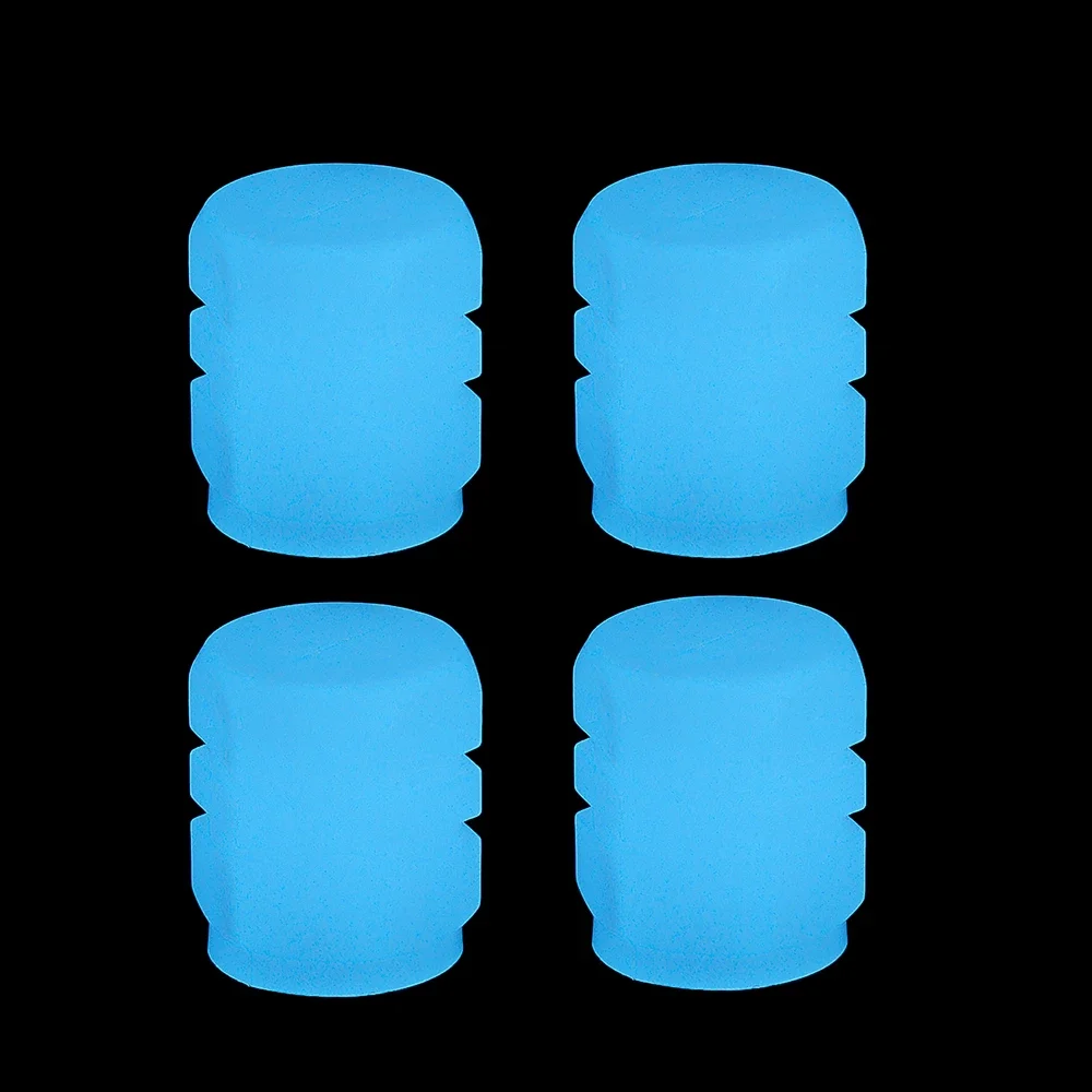 Светящиеся колпачки клапанов, флуоресцентные ночные колпачки для автомобильных шин, светящиеся декоративные насадки для мотоциклов и велосипедов, колпачки для колес, автомобильные аксессуары