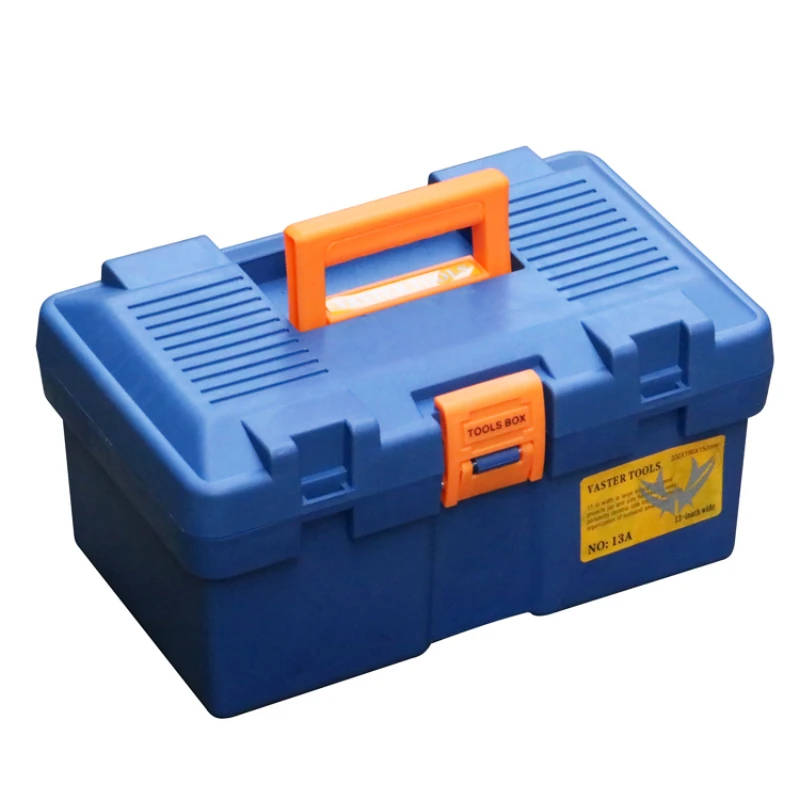 Plastic Tool Box Organizer Professional Parts Drill Bit Case Craft Storage No Tool Caixa De Ferramentas Tools Packaging ToolsBox