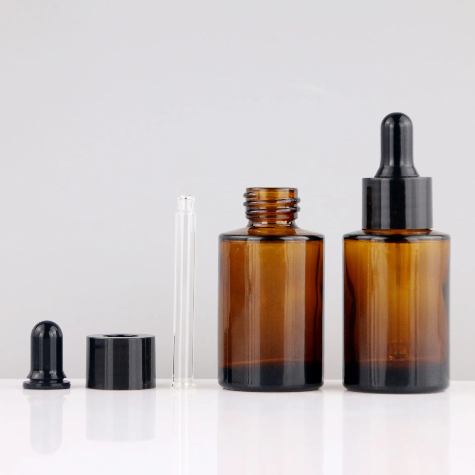 

Hair Care Essential Oil Storage Bottle Dropper Bottles Easy To Carry Glass Bottle with Dropper for Skincare Cosmetics Container