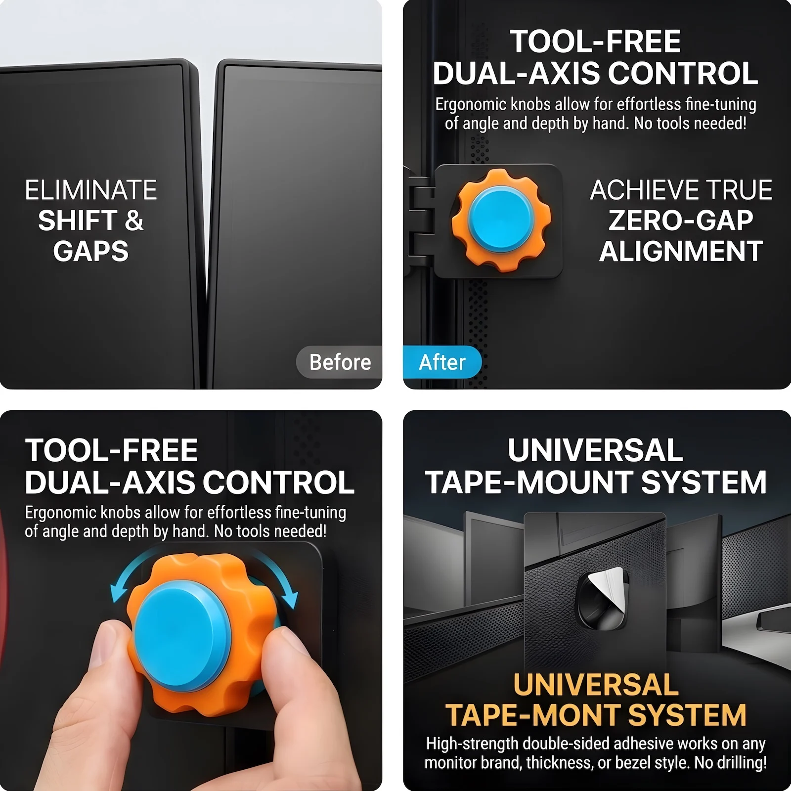 Universal Dual Monitor Alignme - Screen Alignment Tool ulasan dan harga