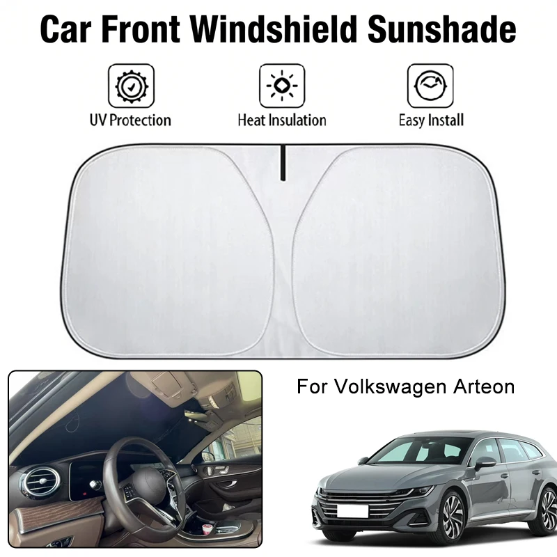 

Car Front Windshield Sunshade Cover For Volkswagen Arteon UV Block Heat Insulation Auto Interior Sun Protection Accessories