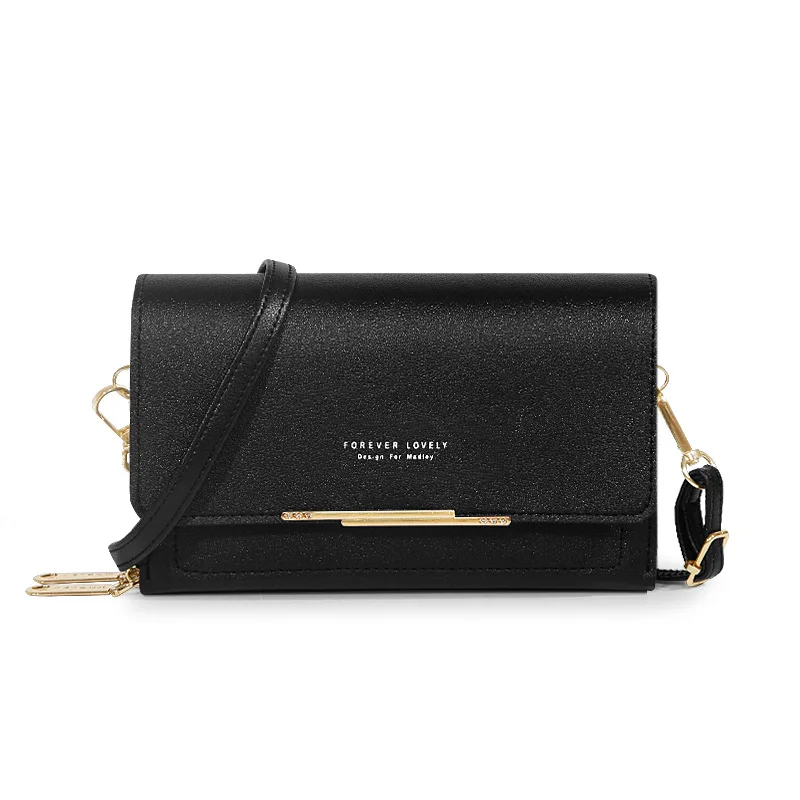 Madley New Ladies Phone Bag Wallet Korean Style Large Capacity Shoulder Bag Mid-Length Clutch Coin Purse