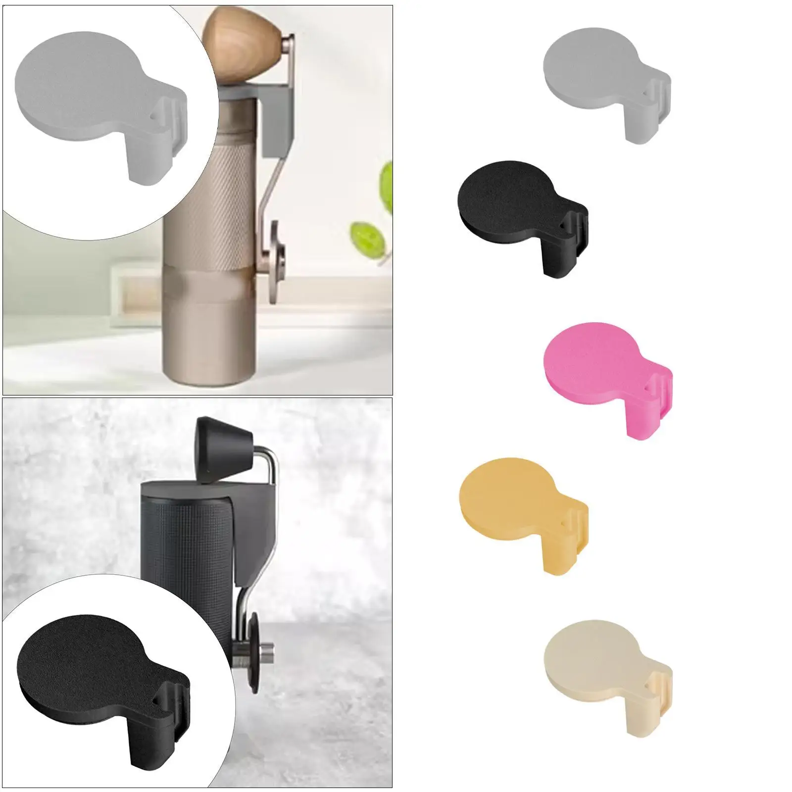 Крышка ручки кофемолки Простая в использовании крышка ручки кофемолки для кофейных зерен Прочные легкие портативные аксессуары для ручной кофемолки