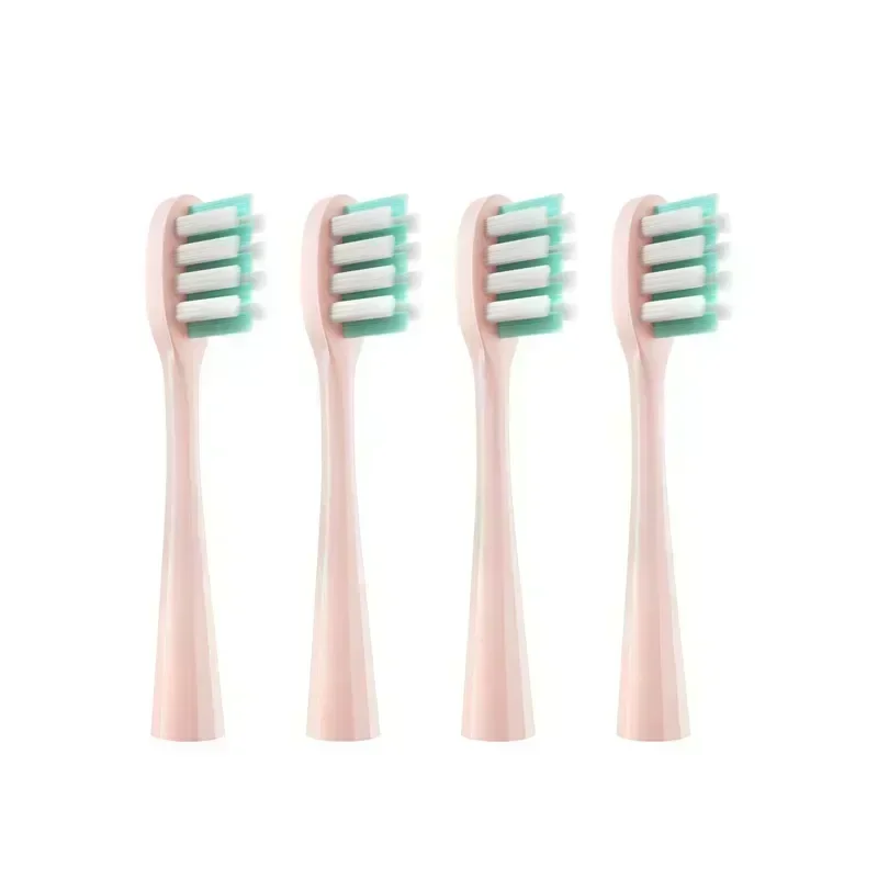 Replacement For Usmile Y1/U1/U2 Toothbrush Heads Pink Smart Electric Tooth Clean DuPont Brush Nozzles Heads 4/10Pcs/Set