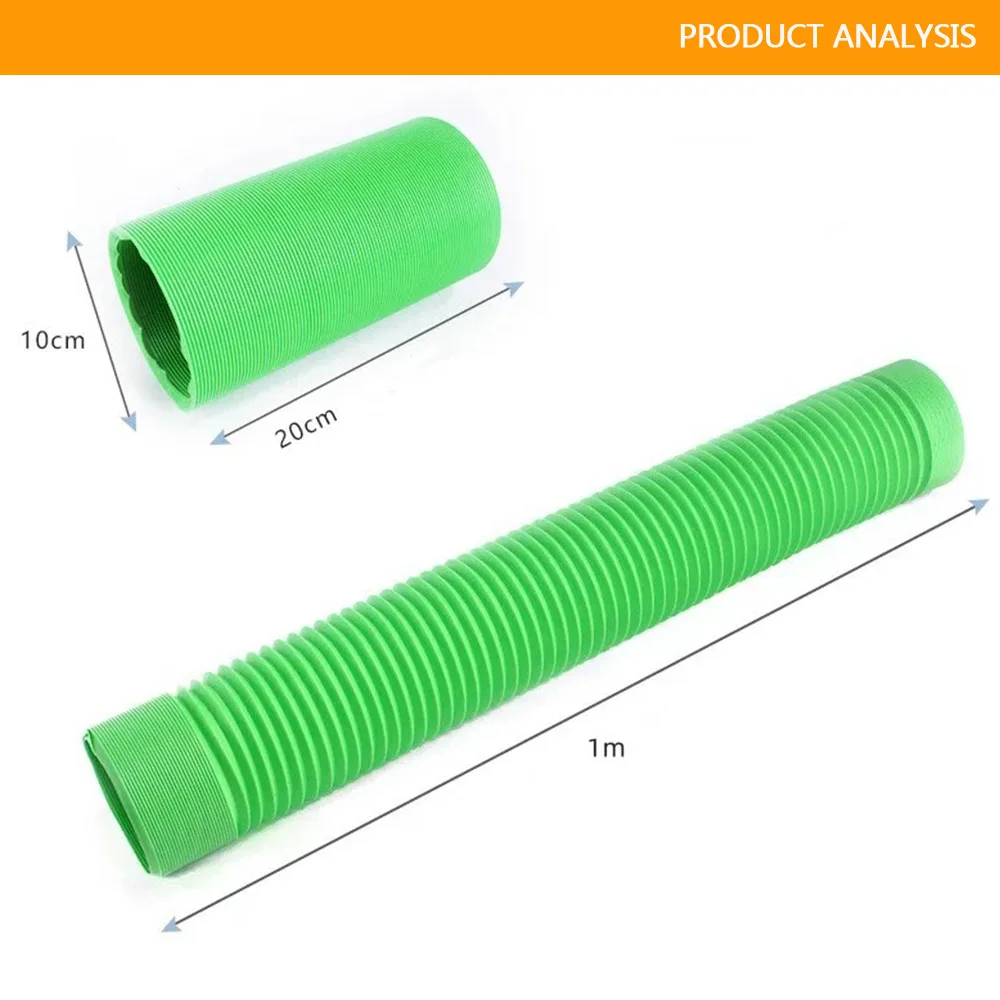 Hamster Game Pipeline Small Pet Fun Tunnel Telescopic Pipeline Guinea Pig Hedgehog Totoro Ferret Dragon Cat Rat Toy Stretch Tube view 4
