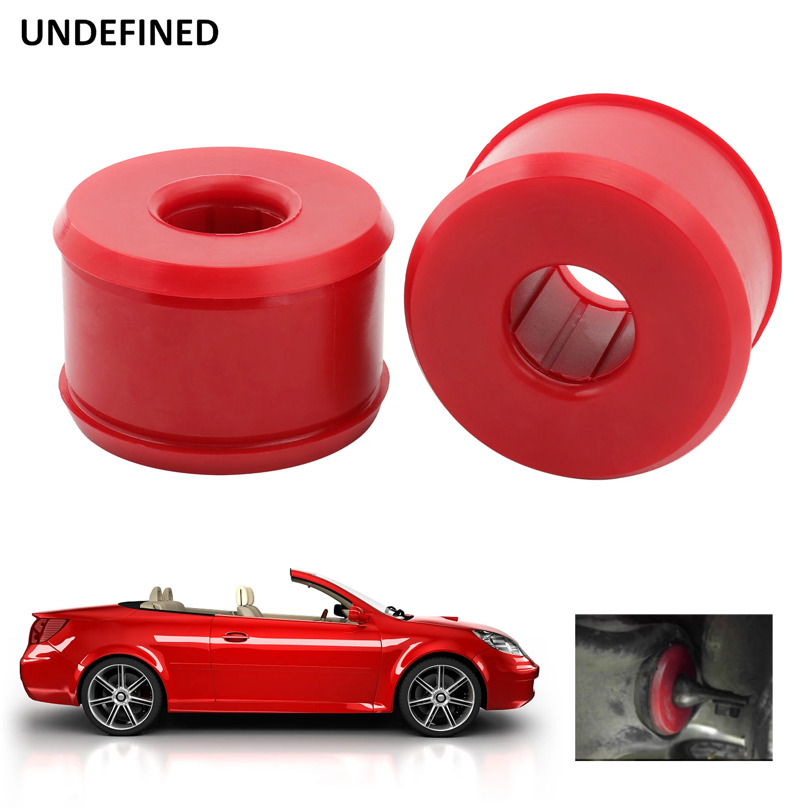 

16.7106R Suspension Rear Trailing Arm Bushings for Honda Civic 1988-2000 for Integra 1994-2001 Red Polyurethane