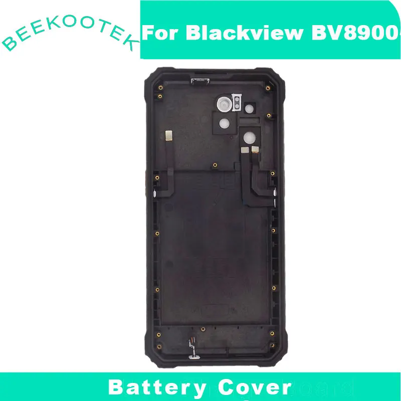 New Original Blackview BV8900 Battery Cover With Left Right Parts Receiver Fingerprint Mic Side FPC For Blackview BV8900 Phone