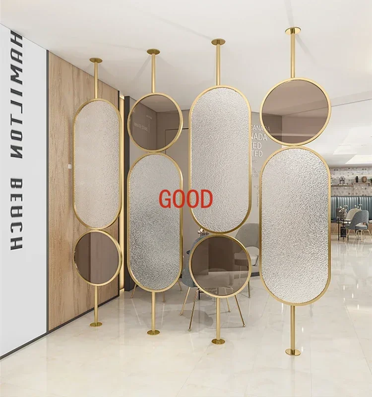 Office Decoration Screens & Room Dividers Room Dividers Screen Folding Partitions Stainless steel