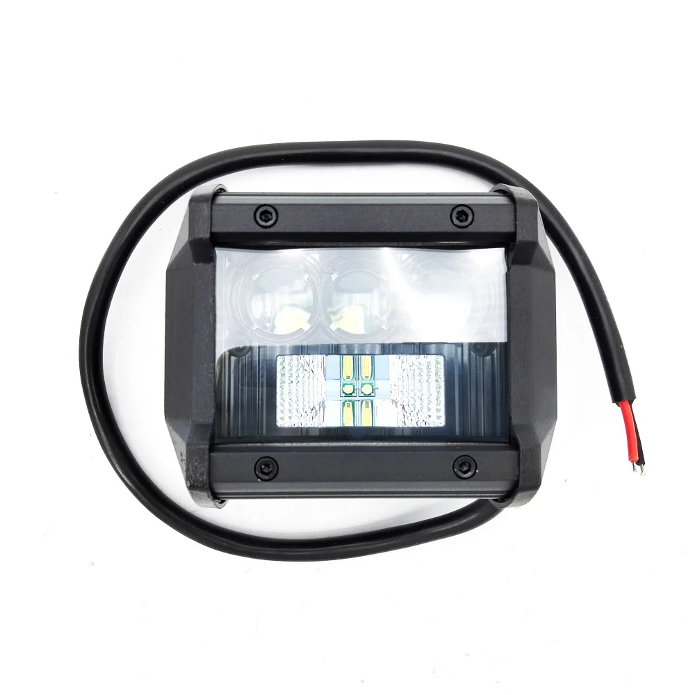 

4'' 80W 8000LM LED light Bar Quad row Spot Flood Beam Cubes Work Light Waterproof Driving Light Waterproof Fog Light