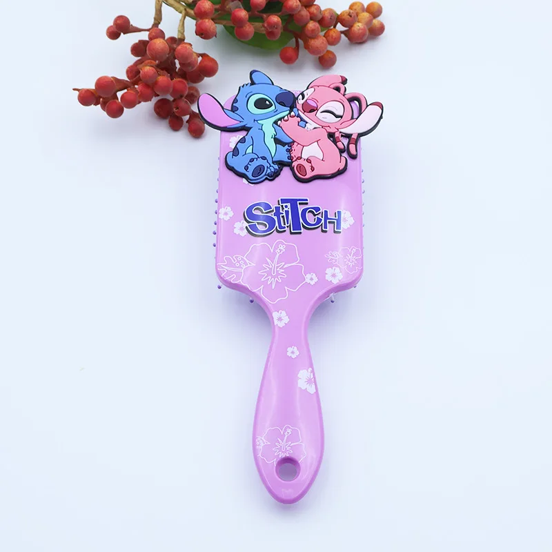 New Lilo Stitch Combs Cartoon Anime Kawaii Stitch Air Cushion Massage Combs Children Girls Comb Hair Brush Toy kid Birthday Gift