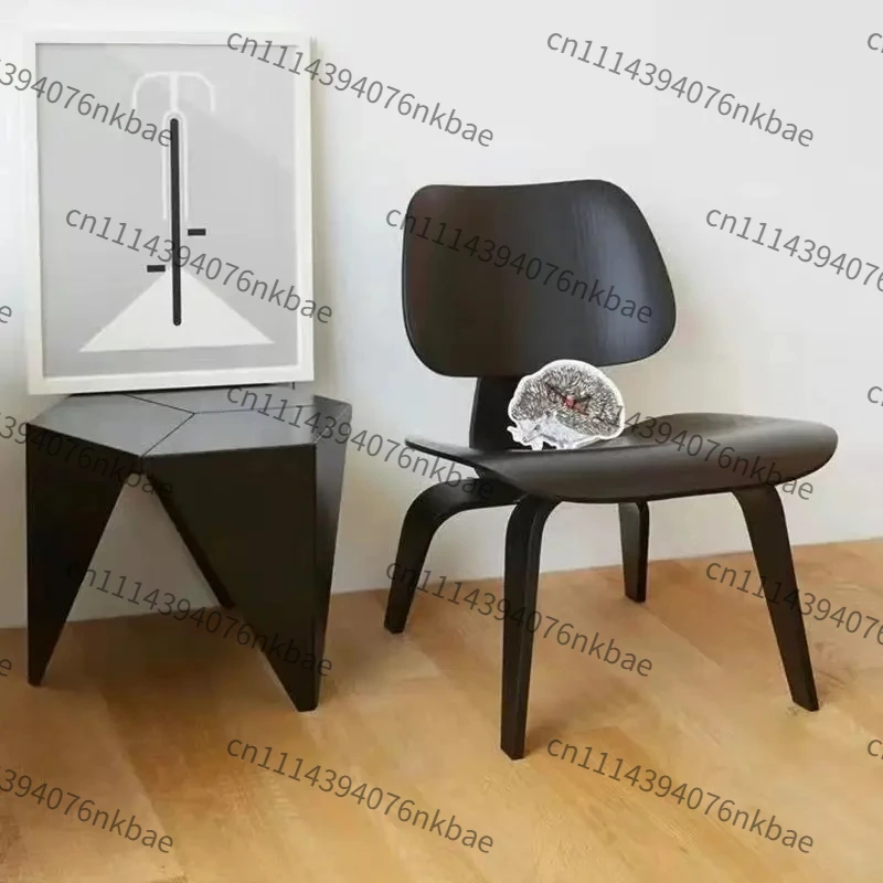 Creative Solid Wood Low Stool Chair, Multi-scene Leisure Small Chair for Outdoor, Balcony, Hostel & Home Rest