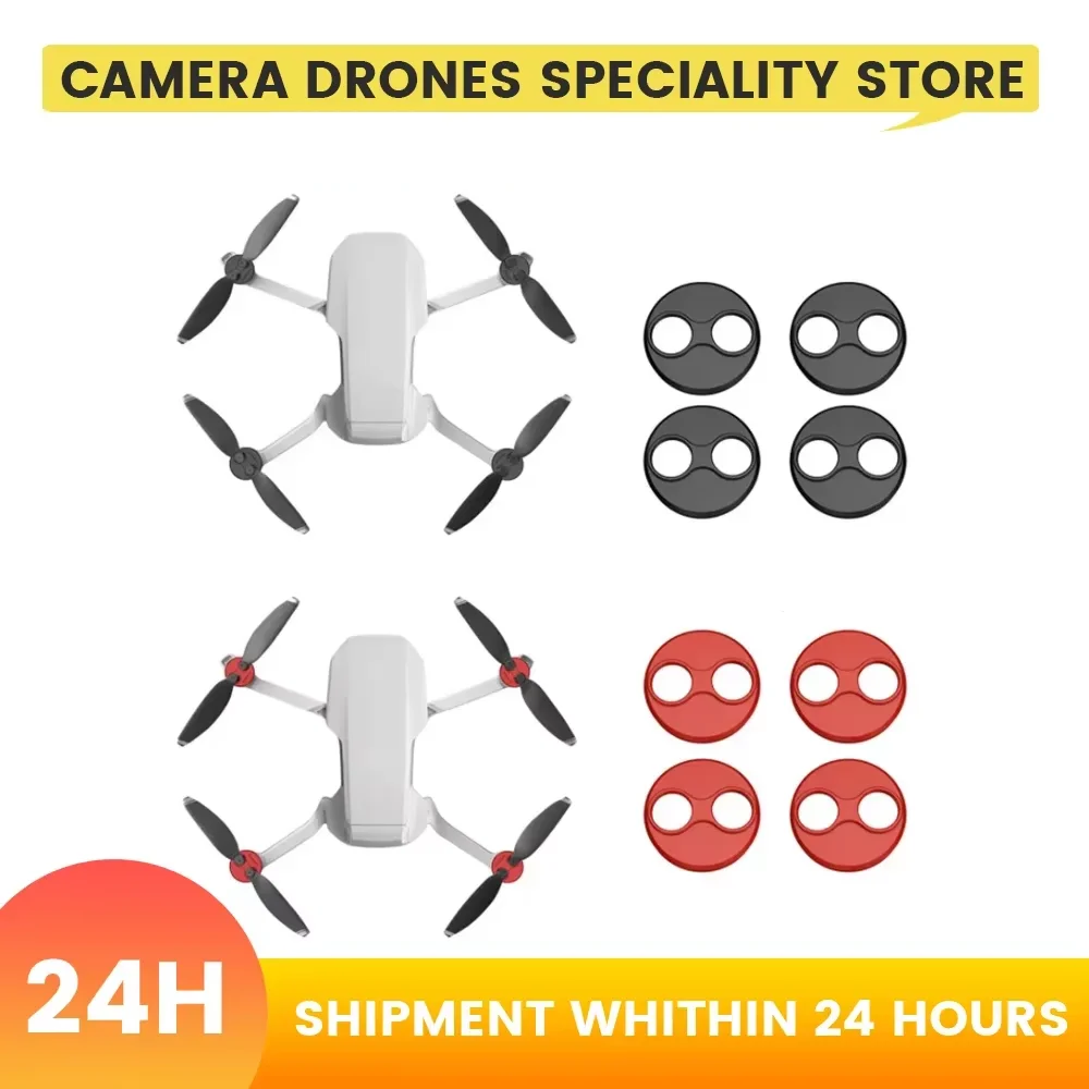 Tampa da tampa do motor de liga de alumínio para dji mini 3 pro/mini 4 pro proteção do motor à prova de poeira para dji mini 4 pro acessórios