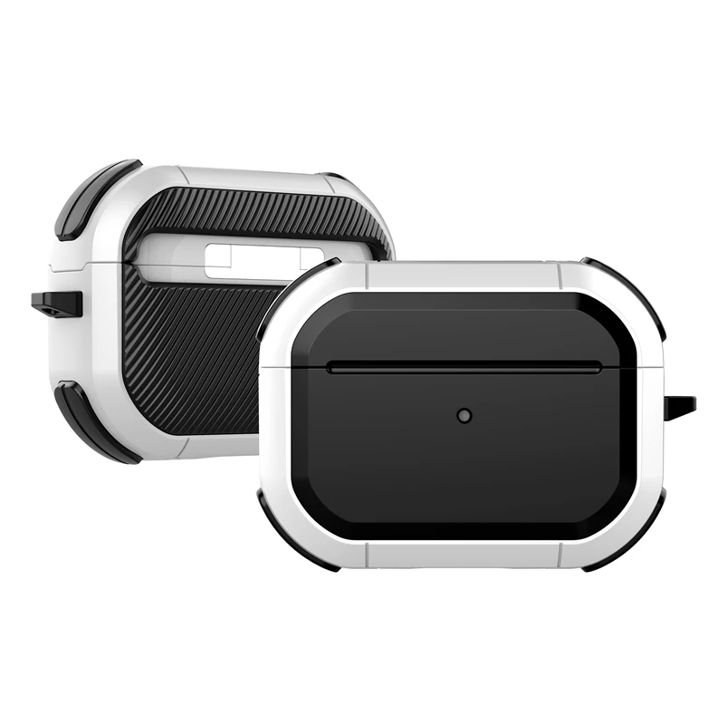 Rüstung Schutzhülle Für AirPods Pro 3 2nd Generation AirPods 4 3rd 3 2 1st Gen Abdeckung Zubehör Stoßfest Coque Capa Funda