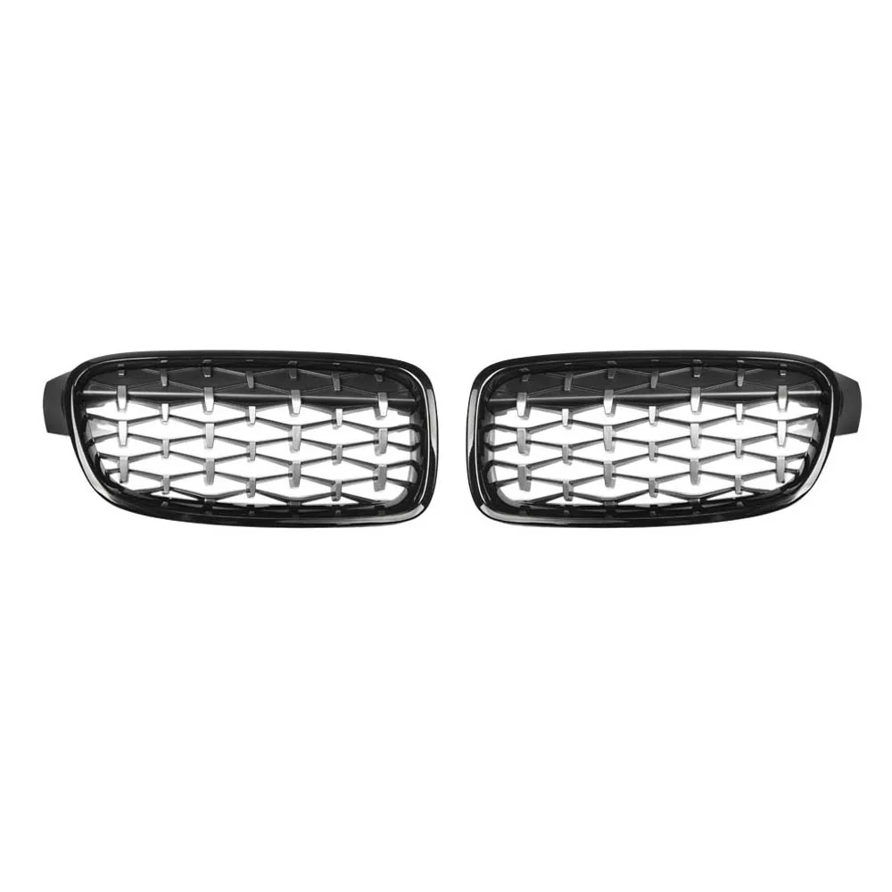 Car Front Bumper Diamond Kidney Grille Racing Grille for BMW 3 Series F30 F31 320I 325I 328I 330I 2012-2018